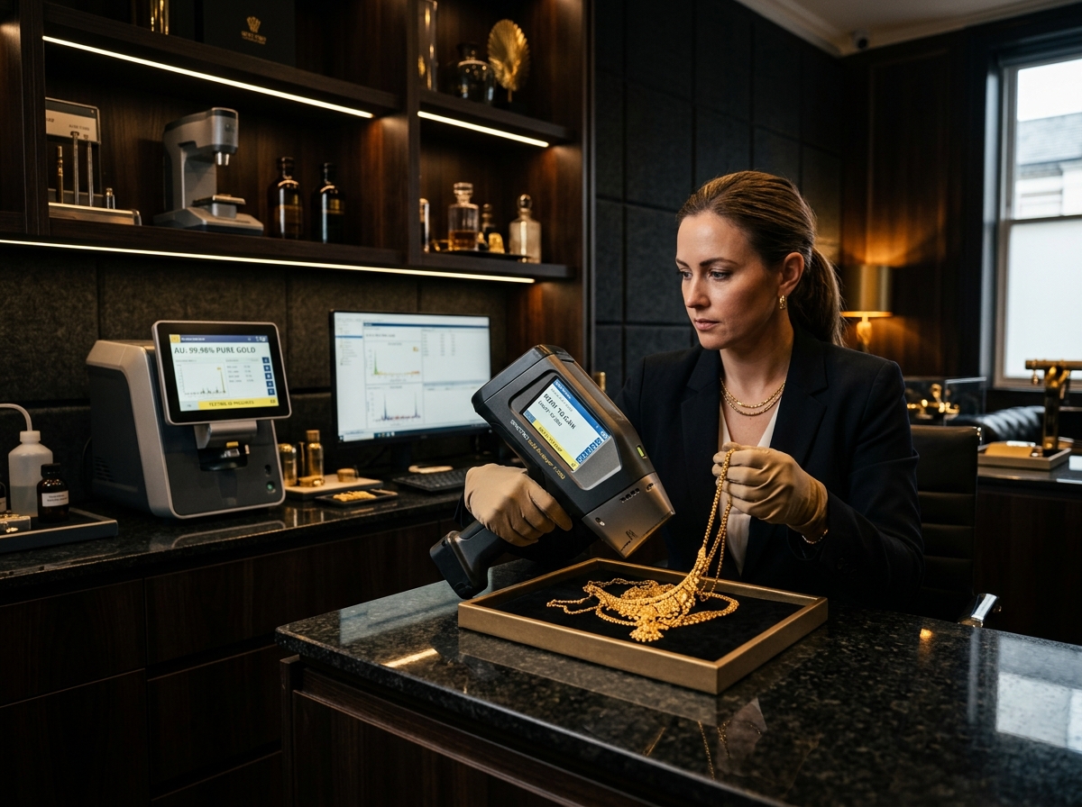 German Spectrometer XRF Gold Testing